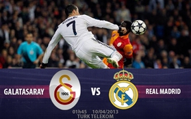 1h45 10/4 Galatasaray - Real Madrid: Dạo chơi ở Thổ Nhĩ Kỳ