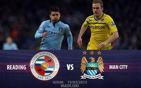 2h 15/5 Reading - Man City: Lời tạm biệt của Mancini