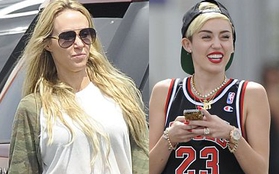 Mẹ Miley Cyrus thăm con gái sau khi "hòa giải" với chồng