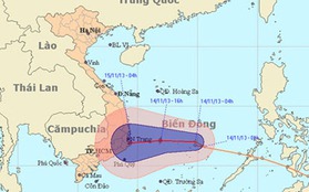 Bão mới đe dọa tấn công Nam Trung Bộ