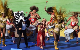Bế mạc World Cup 2014: Bữa tiệc âm nhạc và những điệu nhảy cuồng nhiệt