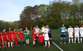 U19 Việt Nam thắng đội Du học sinh tại Bỉ với tỷ số 28-0