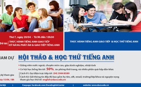 Tuần lễ vàng: Học thử tiếng Anh – Thi thử IELTS