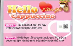 Ra mắt phiên bản game cho smartphone “Hello Cappuccino”