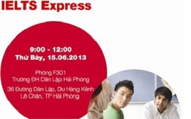 IDP tổ chức “IELTS EXPRESS” và thi thử IELTS tại Hải Phòng