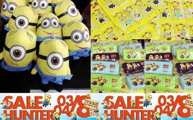 Phiên chợ sale hunter 3/8 và 4/8: Shopping thật rẻ, “săn” minion "thật hot" 