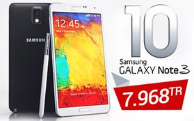 “Săn” Galaxy Note 3 chính hãng chỉ bằng 1/2 giá gốc