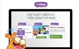 Sau iOS, Viber tiếp tục cập nhật phiên bản 4.2 cho desktop  
