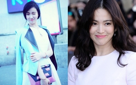 Song Hye Kyo, Trương Tân Uyển xuất hiện long lanh tại Tuần lễ thời trang Paris