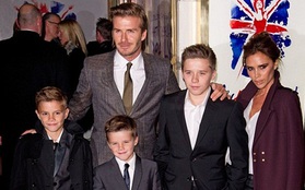Beckham “cấm túc” các con xem tivi