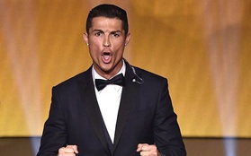 Ronaldo giải thích về "tiếng hét" khi nhận Quả bóng vàng 2014