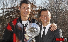 “Bố già” đứng sau Ronaldo nhận thưởng 424 viên kim cương
