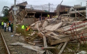 Sập công trình xây dựng trung tâm thương mại, 40 người bị chôn vùi trong đống đổ nát