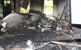Cháy lớn thiêu rụi nhiều tài sản tại một tu viện ở TP.HCM