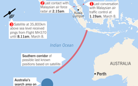 Mảnh vỡ nghi của máy bay MH370 dài 24m