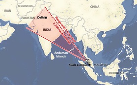 MH370 có thể đã hết nhiên liệu và rơi xuống Ấn Độ Dương