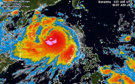 Sức mạnh của bão Rammasun qua chùm ảnh vệ tinh  