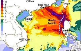 Cảnh báo động đất 8 độ richter, sóng thần trên biển Đông
