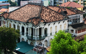 Chùm ảnh: Ngắm biệt thự cổ tuyệt đẹp giữa Sài Gòn được rao bán 35 triệu USD