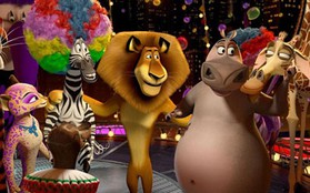 Soi binh đoàn "Madagascar 3" ngụy trang thành diễn viên xiếc