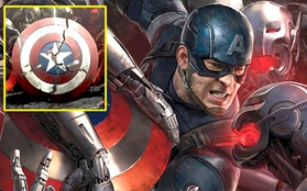 Chiếc khiên của Captain America bị đập nát