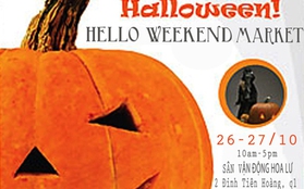 Rộn rã không khí Halloween tại Hello Weekend Market 