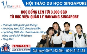 Hội thảo: Du học và thực tập hưởng lương hấp dẫn tại Singapore