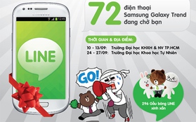 LINE “đọ sức” với sinh viên TP.HCM