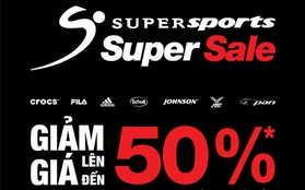 SUPERSPORTS “Sale” cực lớn tại Crescent Mall