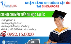 Du học Singapore: Lấy bằng đại học công lập của Úc cùng ĐH James Cook