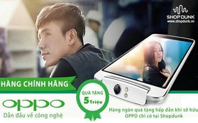 Mua Oppo, Samsung, HTC nhận quà “5 triệu” tại ShopDunk