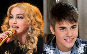 Madonna là fan "bự" của Justin Bieber