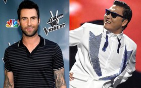 Hot 100: Maroon 5 chưa cho Psy cởi áo