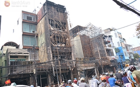 Người dân bàng hoàng kể lại vụ cháy 8 căn nhà ở trung tâm Sài Gòn