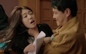 Park Shin Hye bất ngờ bị ác nhân "I Hear Your Voice" bóp cổ