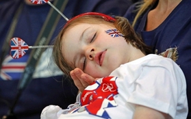 Những em bé cực cute tại Olympic London 2012 
