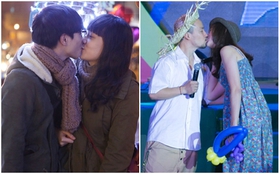 Những nụ hôn "ngọt lịm" trong đêm Valentine của teen Việt