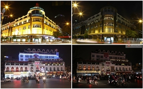 Chùm ảnh: Ngắm sự thay đổi của Hà Nội - Sài Gòn trước và trong Giờ Trái Đất 2014