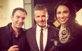 Beckham lịch lãm bên người đẹp tại Malaysia