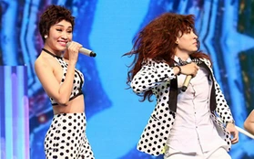 Minh Thư cùng Minh Trung hát hit T-ara và giật 3 No.1