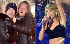 Taylor Swift, Idina Menzel, One Direction "oanh tạc" sân khấu đón 2015