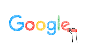 Logo Google trên trang chủ vừa "thay áo"  mới