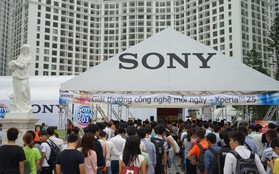 Giới trẻ hào hứng đến Sony Show 2015 tại Hà Nội