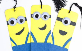 Bookmark Minion cực yêu cho bạn mê đọc sách