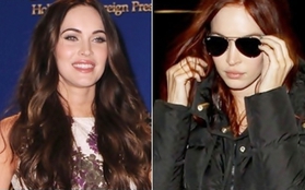 Megan Fox nhuộm tóc đỏ làm bạn Ninja Rùa