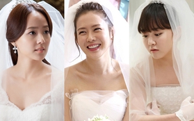 Những người đẹp lên xe hoa trên màn ảnh Hàn 2013