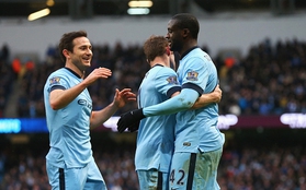 Manchester City 3-0 Crystal Palace: Áp sát ngôi đầu