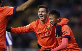 Messi lập hat-trick giúp Barcelona phả hơi nóng vào gáy Real Madrid