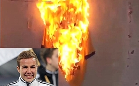 Đào tẩu sang Bayern, Gotze bị fan đốt áo
