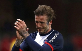 Beckham chia tay bóng đá trong nước mắt
